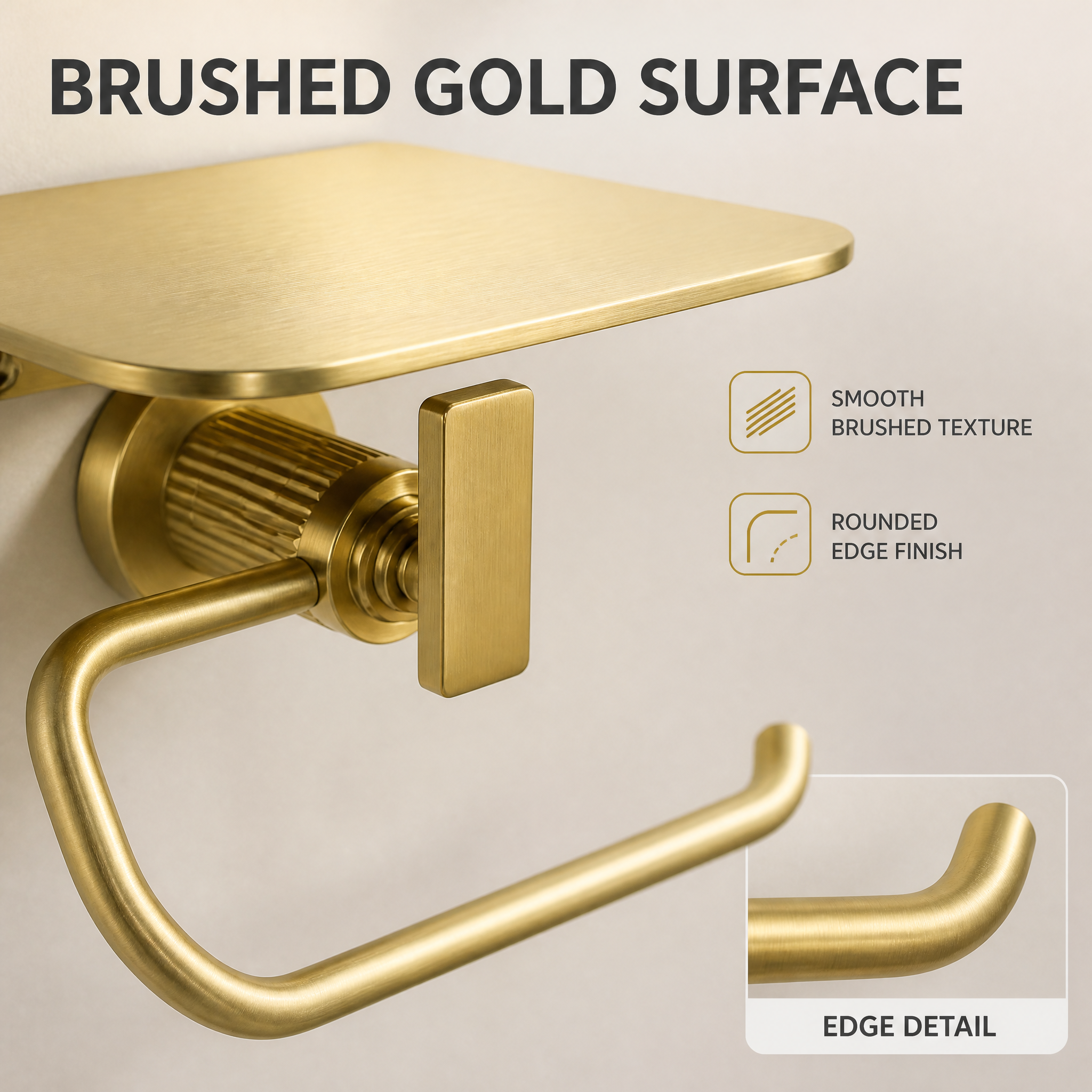 [主图-3] Wall-Mount Brushed Gold… - 图片创意预览