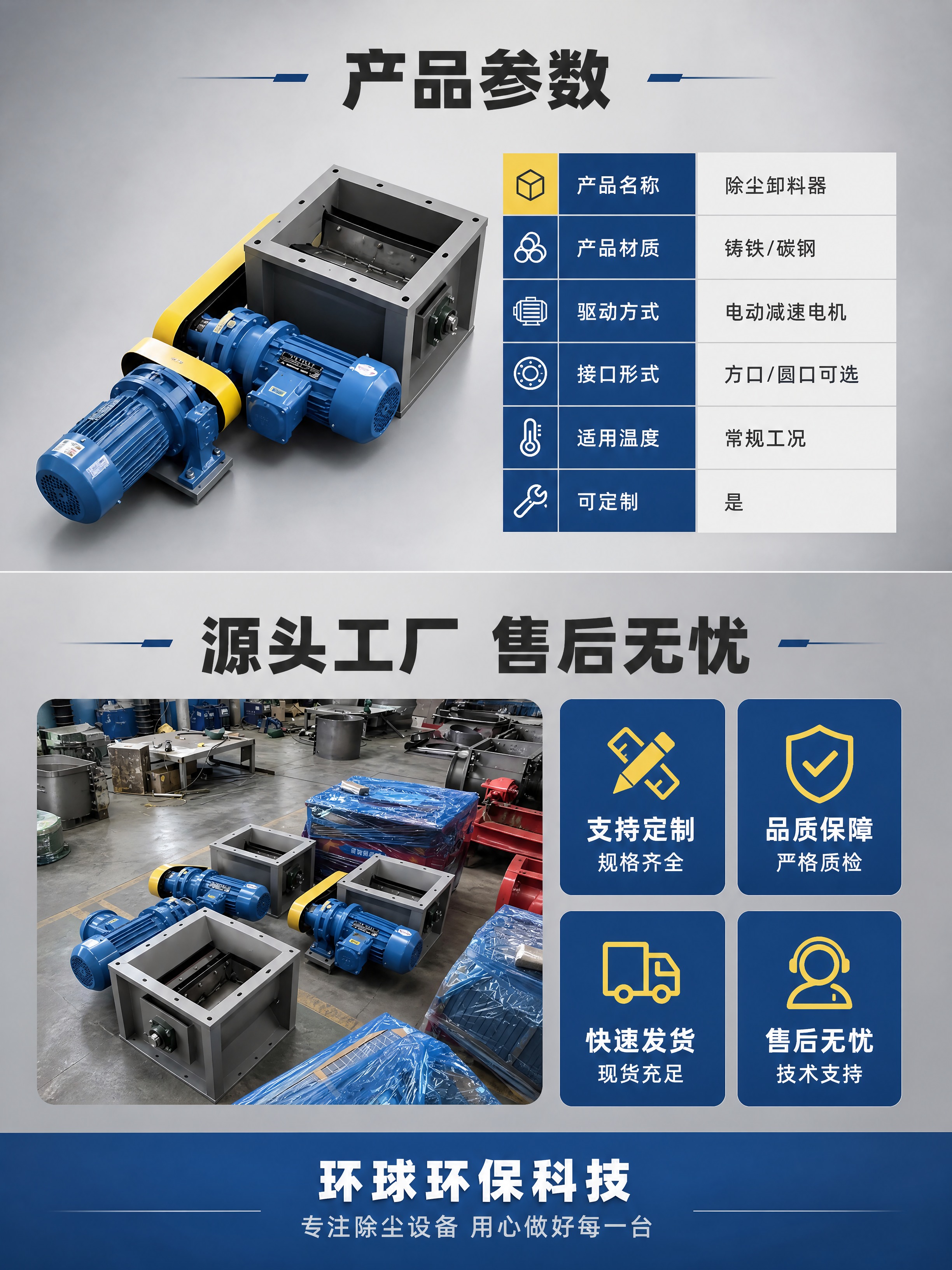[商品] 使用【图5】工厂车间多台卸料器实景图；保留灰色方口壳… - 图片创意预览