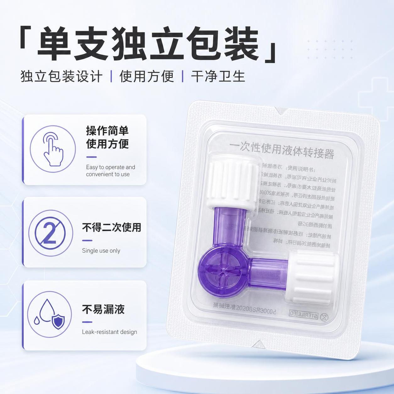 参考图的内容和布局结构，重新设计一张1:1正方形的一次性使用药… - 图片创意预览