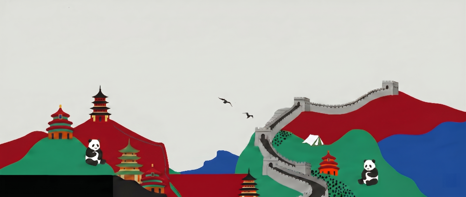 将画面中所有红色色块修改为哈佛红（深红色），保留其他所有设计元素和布局，保持扁平撞色风格不变预览效果
