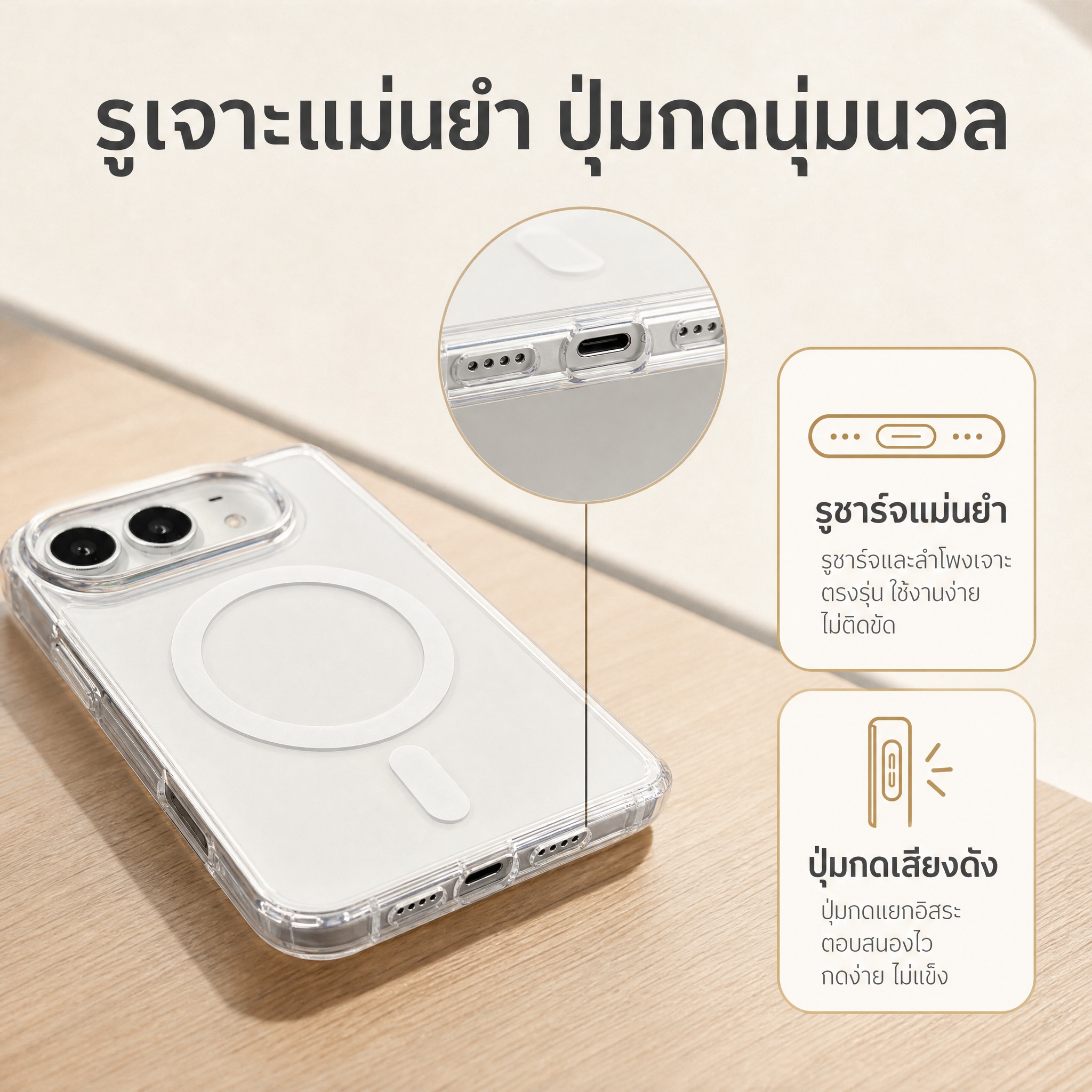 [主图-4] iPhone 18 DUO 高清透明磁吸手机壳… - 图片创意预览
