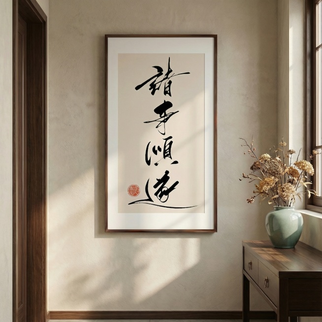 挂画缩小30%这样预览效果