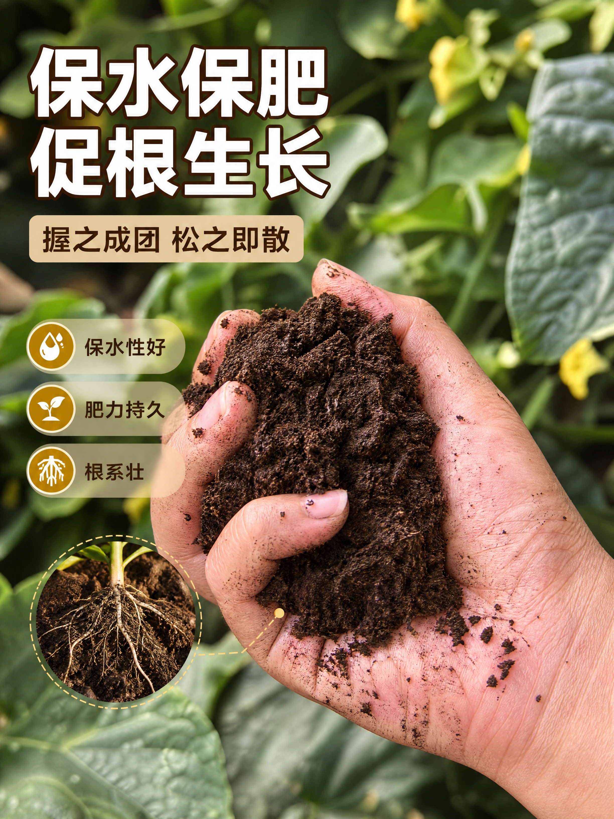 [商品] 使用【图4】【图5】【图6】东北草炭土手部展示图；保… - 图片创意预览