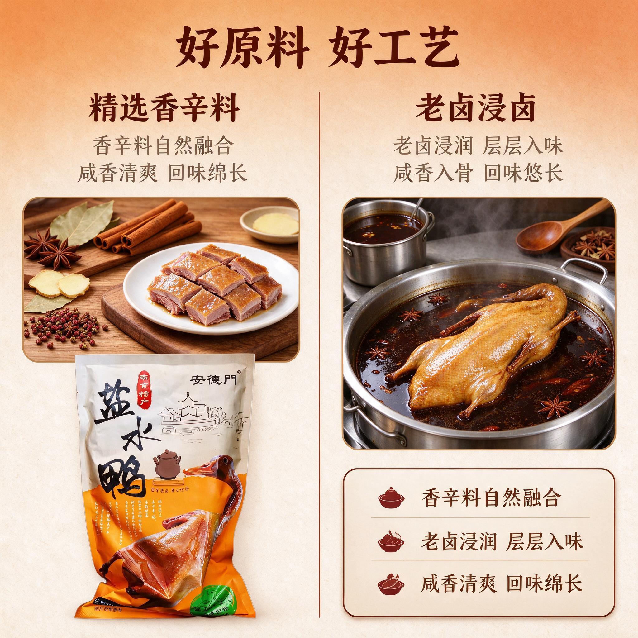 [商品] 使用【图1】安德门南京盐水鸭包装袋；保留包装袋整体结… - 图片创意预览
