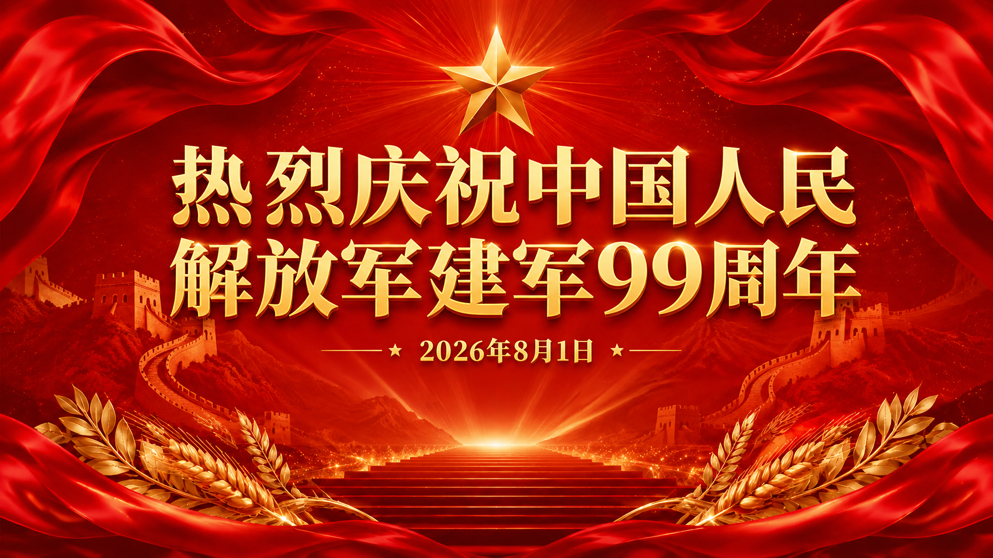 在这张红色庆典背景图上添加文字。画面中央上方添加金色大标题"热… - 图片创意预览