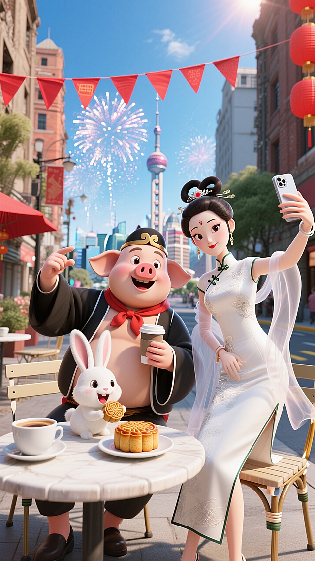 猪八戒终于和嫦娥走到了一起