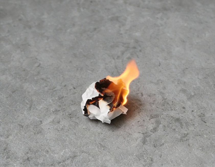 保持原场景不变，换个火燃，按4:3比例生成预览效果