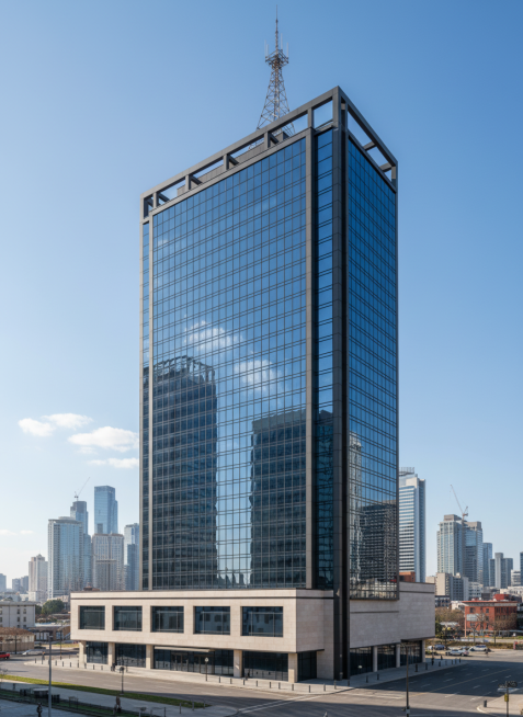 将线稿变成真实的建筑预览效果