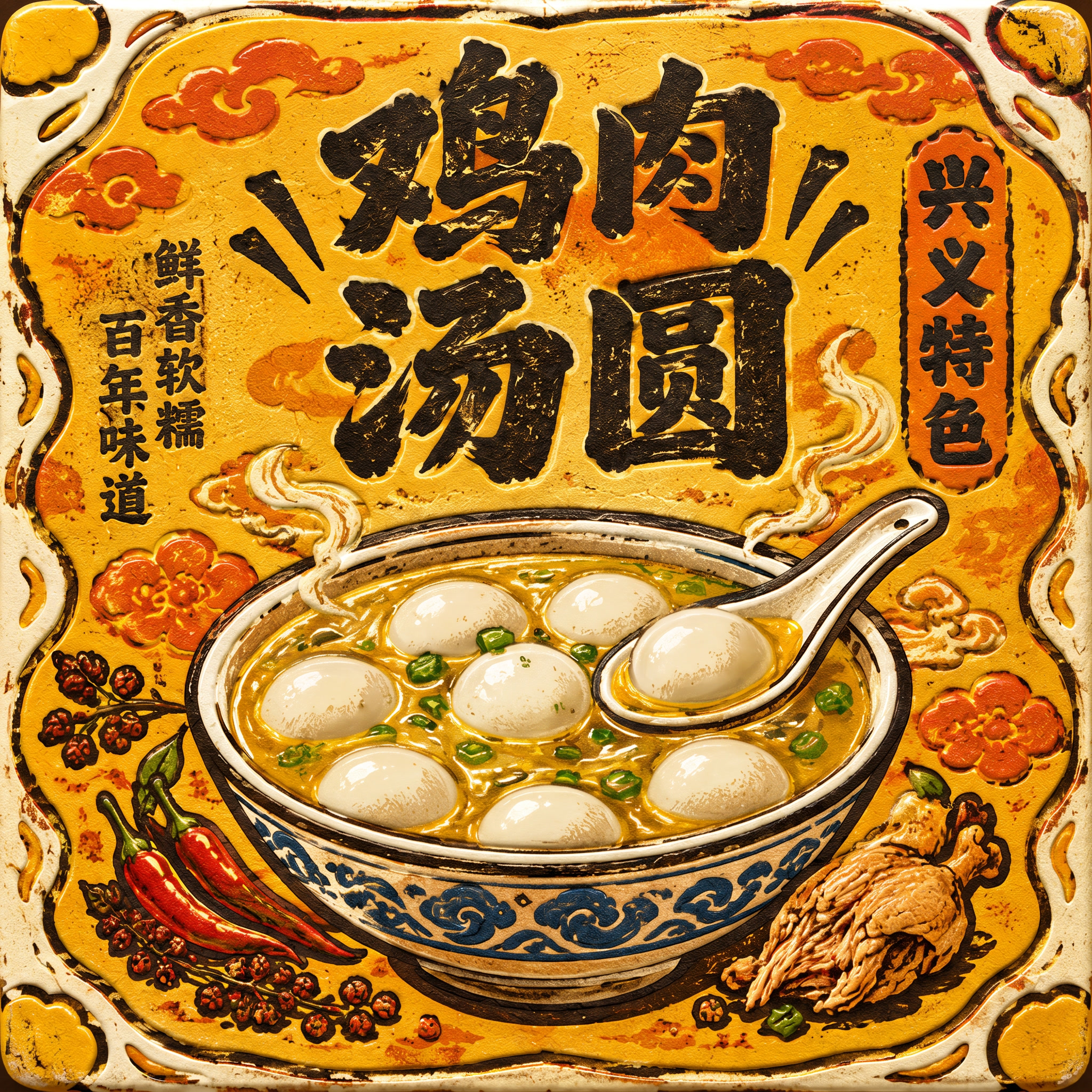 碗中的鸡肉去掉，其他的保留 - 图片创意预览
