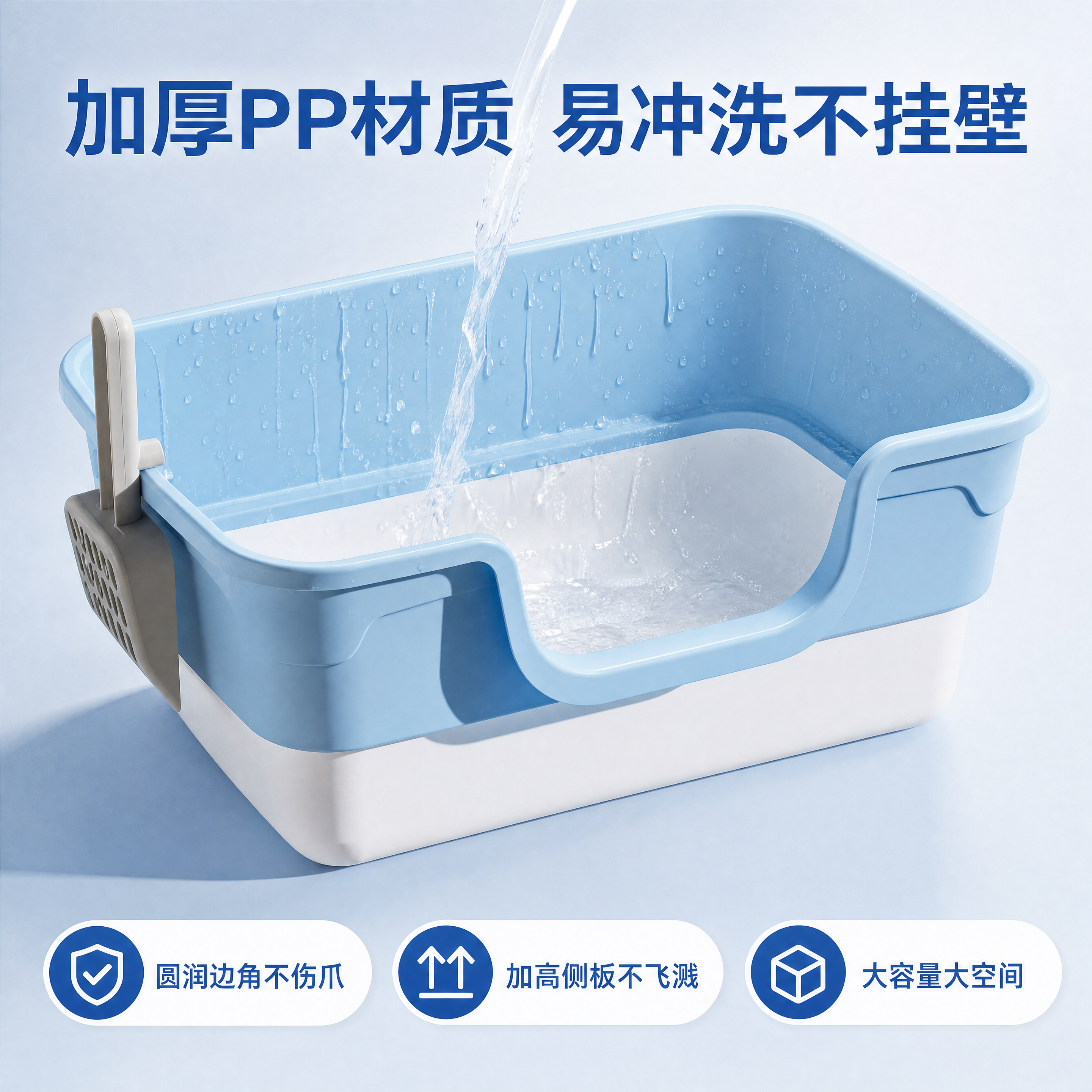 [主图-4] 材质工艺背书展示图，氛围风格：干净清爽功能展示风… - 图片创意预览