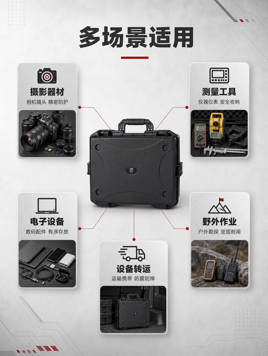 [商品] 使用【图1】黑色手提防护箱正面图作为中心主图；严格保… - 图片创意预览