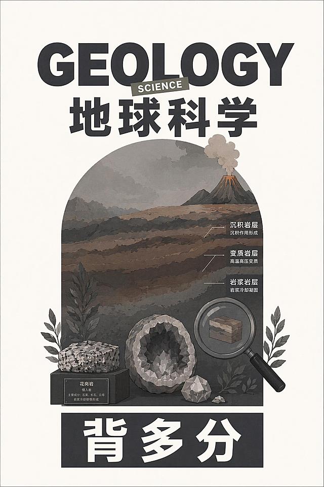 将原图片的背景色和文字色互换，把右下方文字改为“背多分”，去掉中间的狐狸，将主要元素居中排版，调整画布为标准A4尺寸