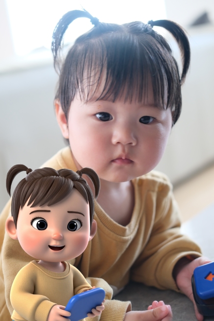 3DQ版婴儿预览效果