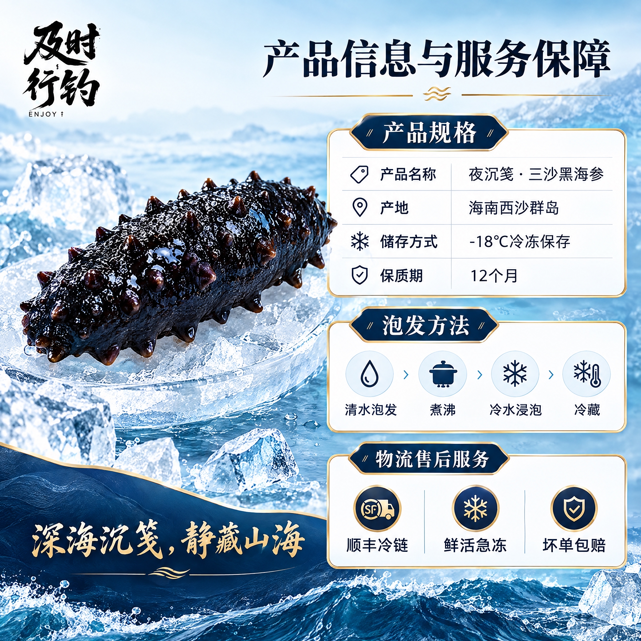[商品] 使用【图1】野生三沙黑海参；保留海参深黑褐色身体、肉… - 图片创意预览