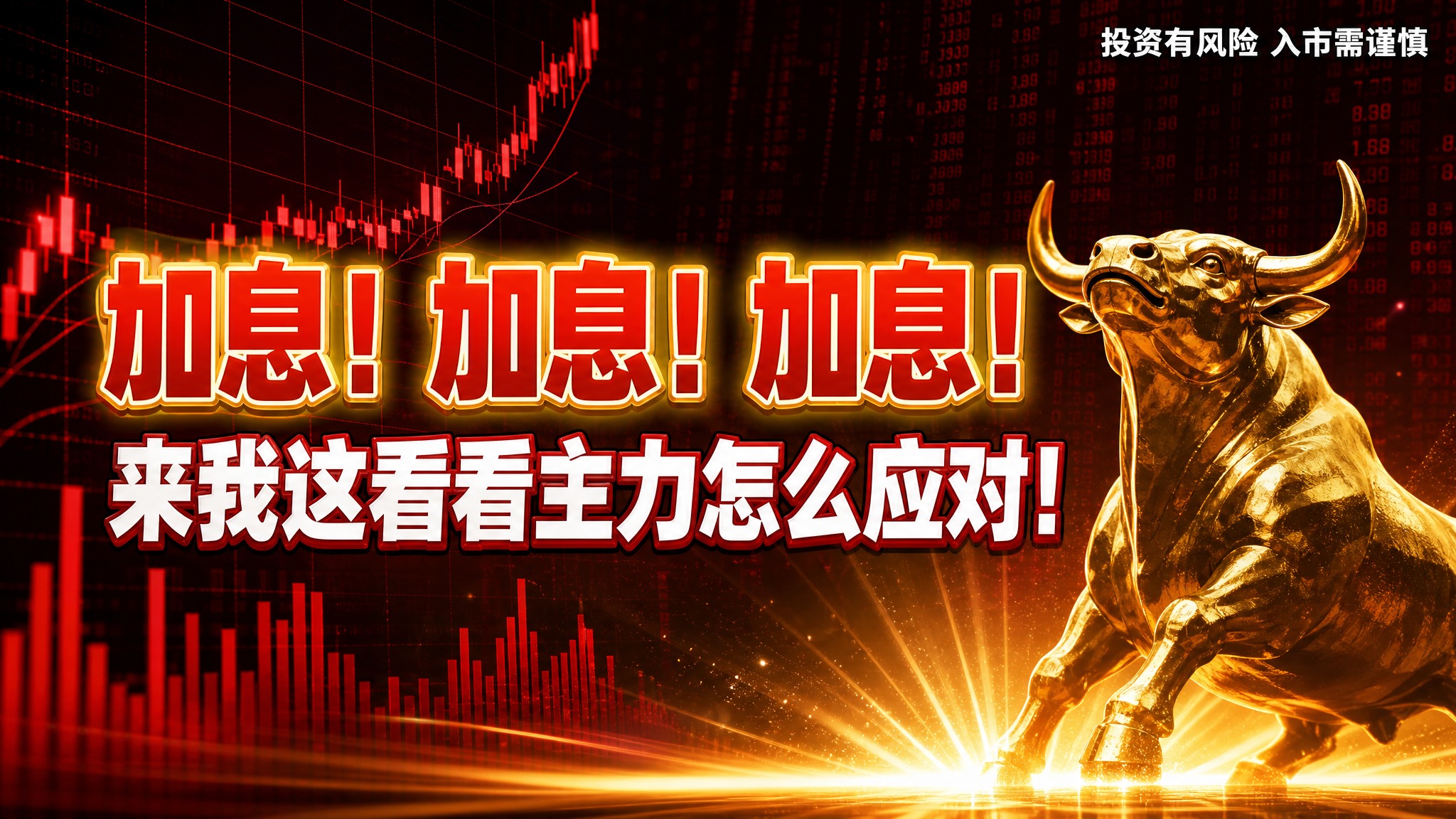 金融公众号封面图，16:9横版，红黑配色商务背景，左侧是大幅红… - 图片创意预览