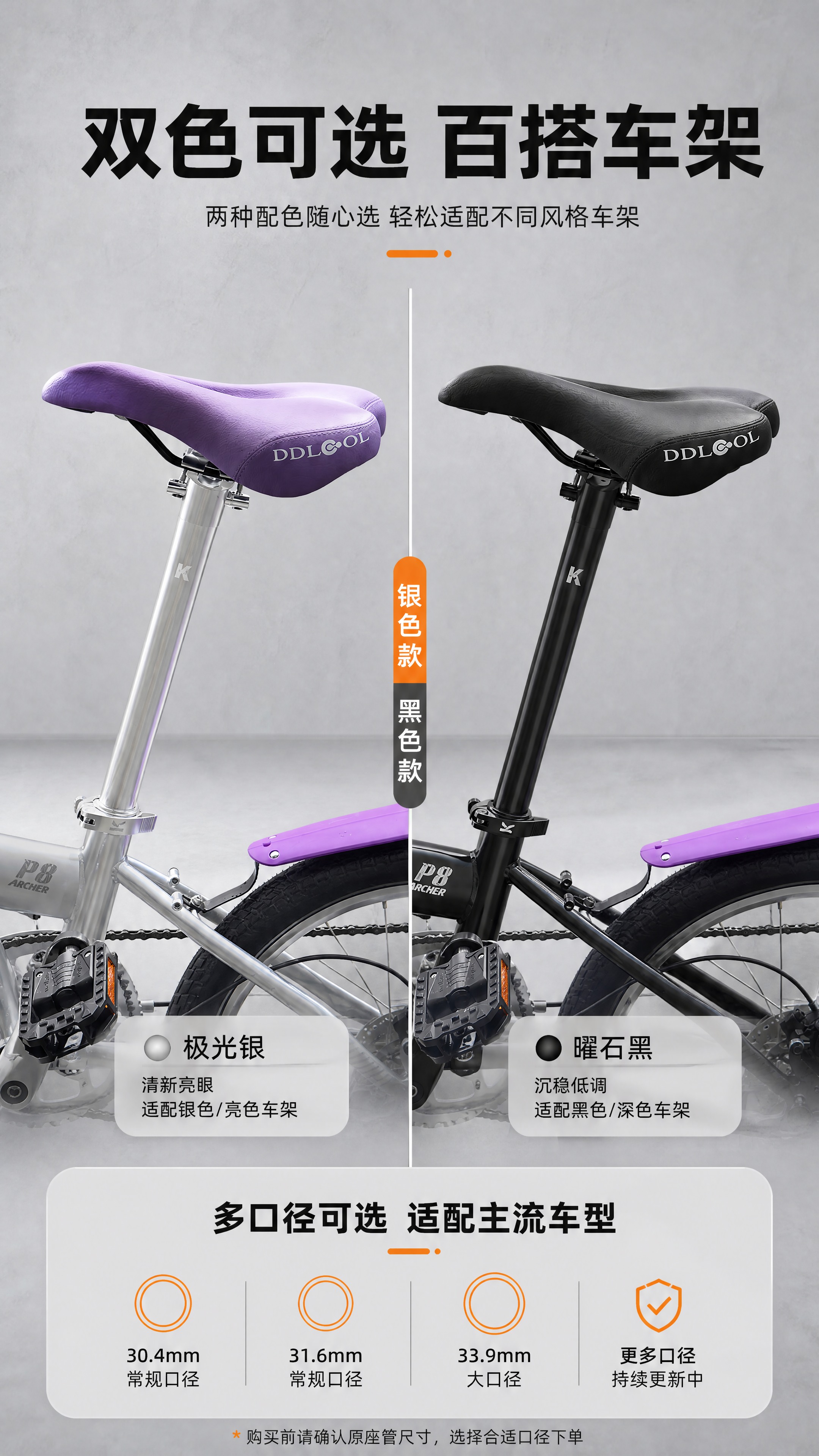 [商品] 使用【图1】银色款座管与【图5】黑色款座管；银色款保… - 图片创意预览