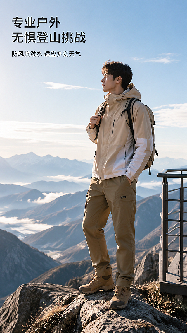 在帮我延展护外登山质感图