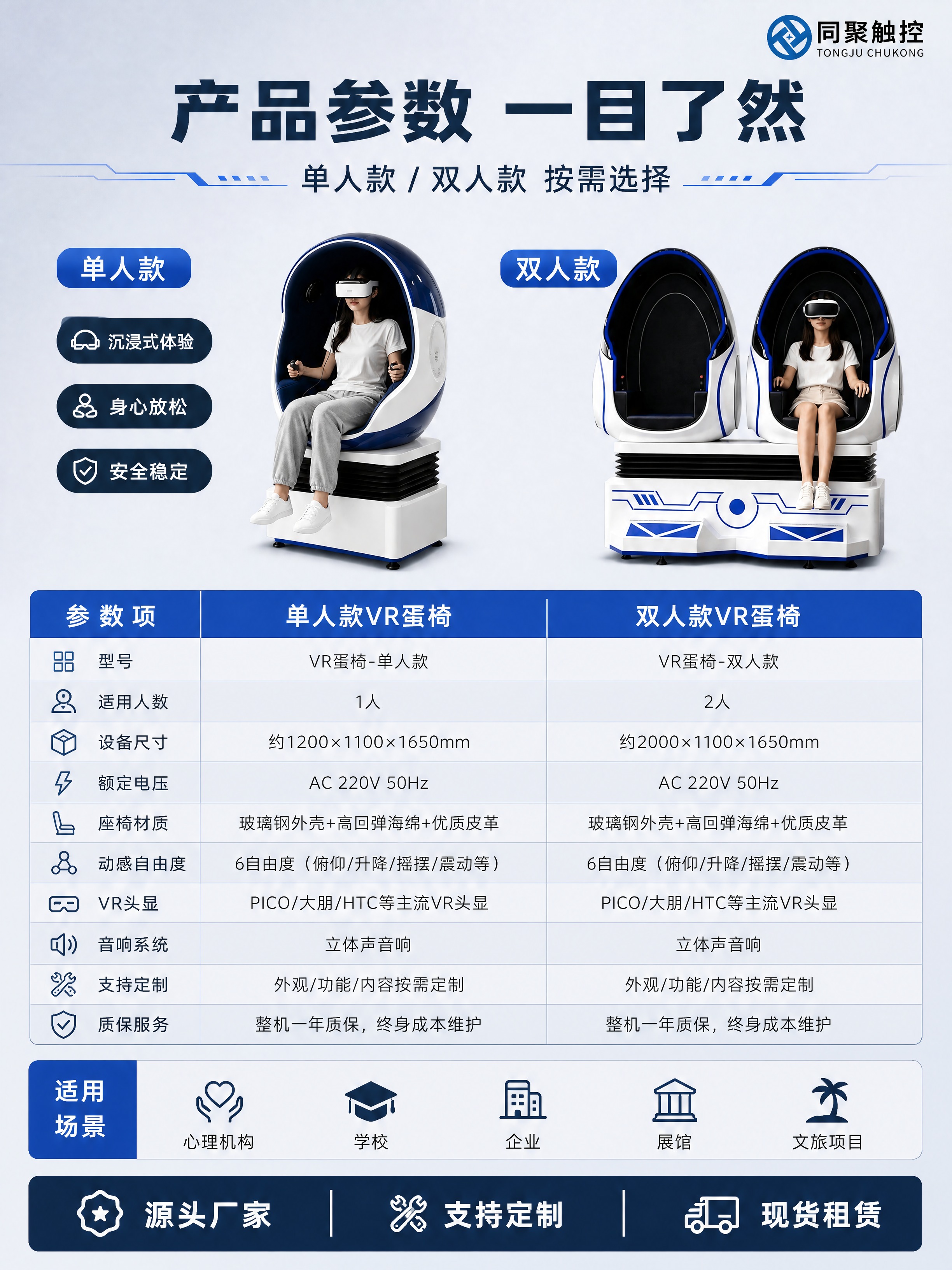 [商品] 使用【图1】双人款与【图2】单人款VR蛋椅；保留各款… - 图片创意预览