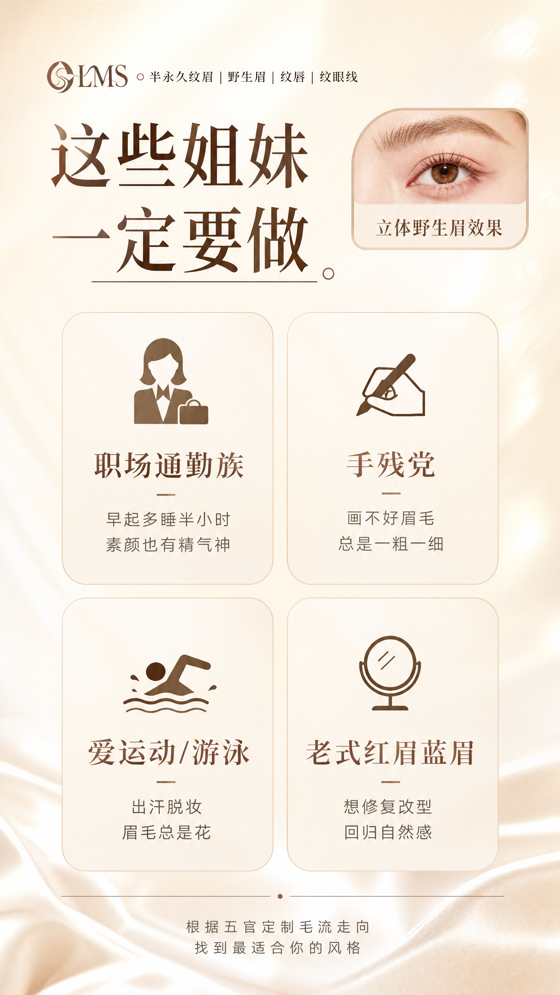 [商品] 使用【图1】的立体野生眉效果眉眼图；保留眉毛的自然毛… - 图片创意预览