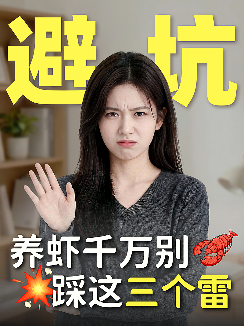 养龙虾攻略openclaw大字爆款小红书封面