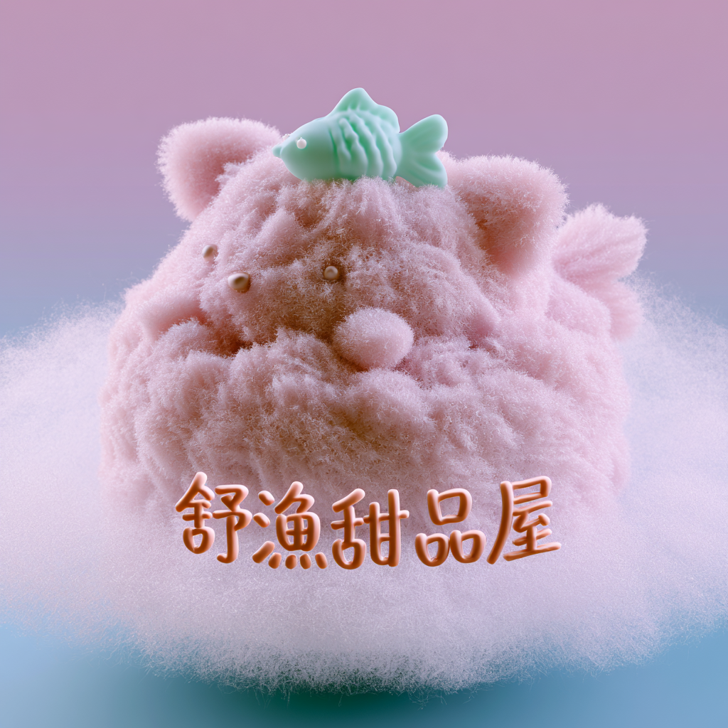 A sweet and healing cream-style… - 图片创意预览