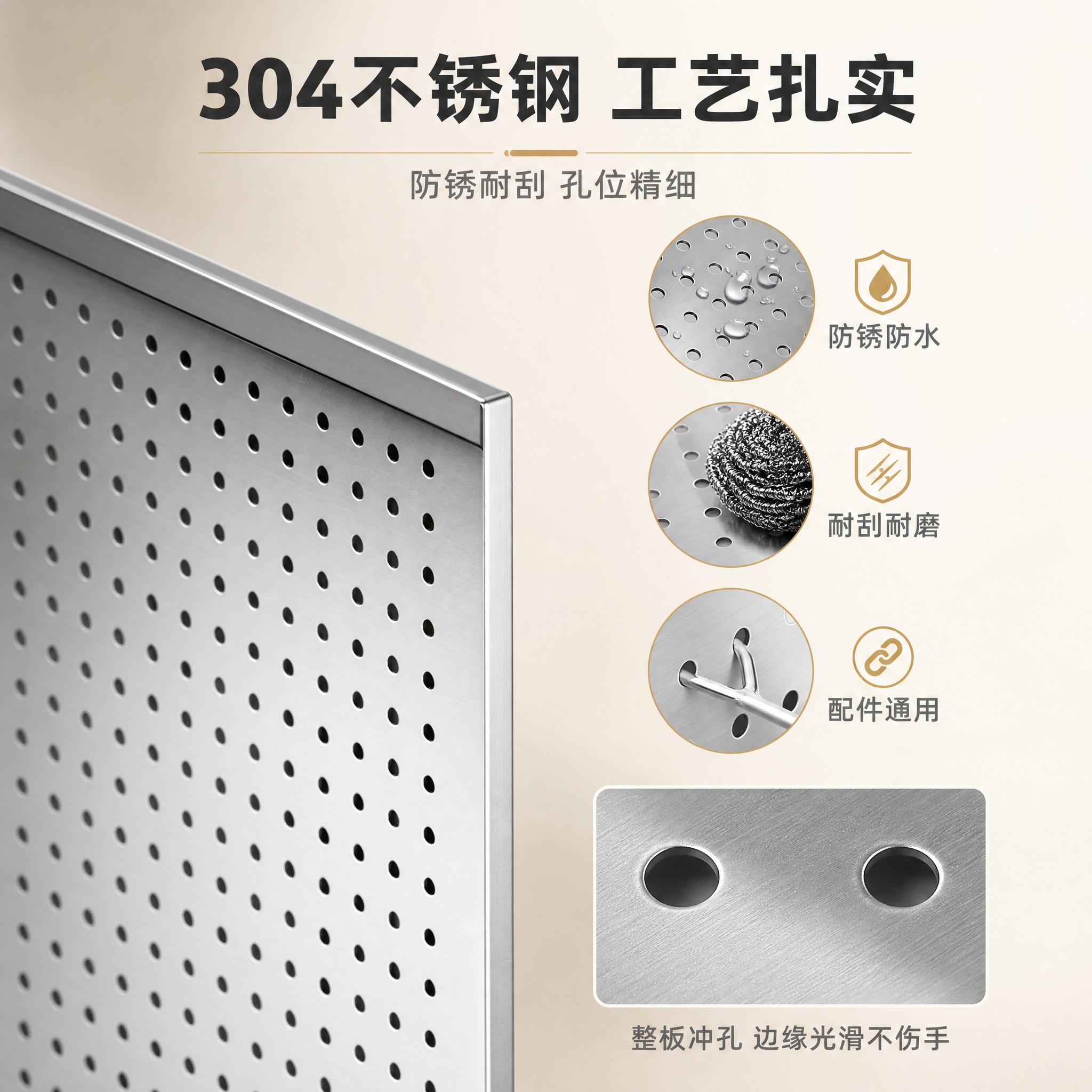 [主图-3] 304不锈钢材质与结构细节展示图，突出材质品质与… - 图片创意预览
