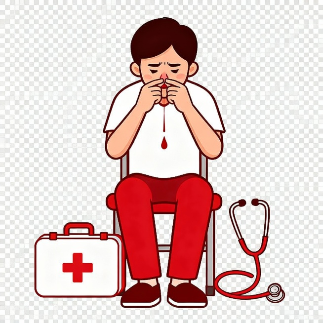 一到冬天，天干物燥，社区里流鼻血的街坊就变多了--要么鼻涕里带点血丝，要么鼻子突然滴两滴，偶尔还会哗哗流。遇到这种情况，大家的“急救操作”五花八门：仰头、塞卫生纸、冰敷额头、冷水拍后脑勺……
但医生预览效果