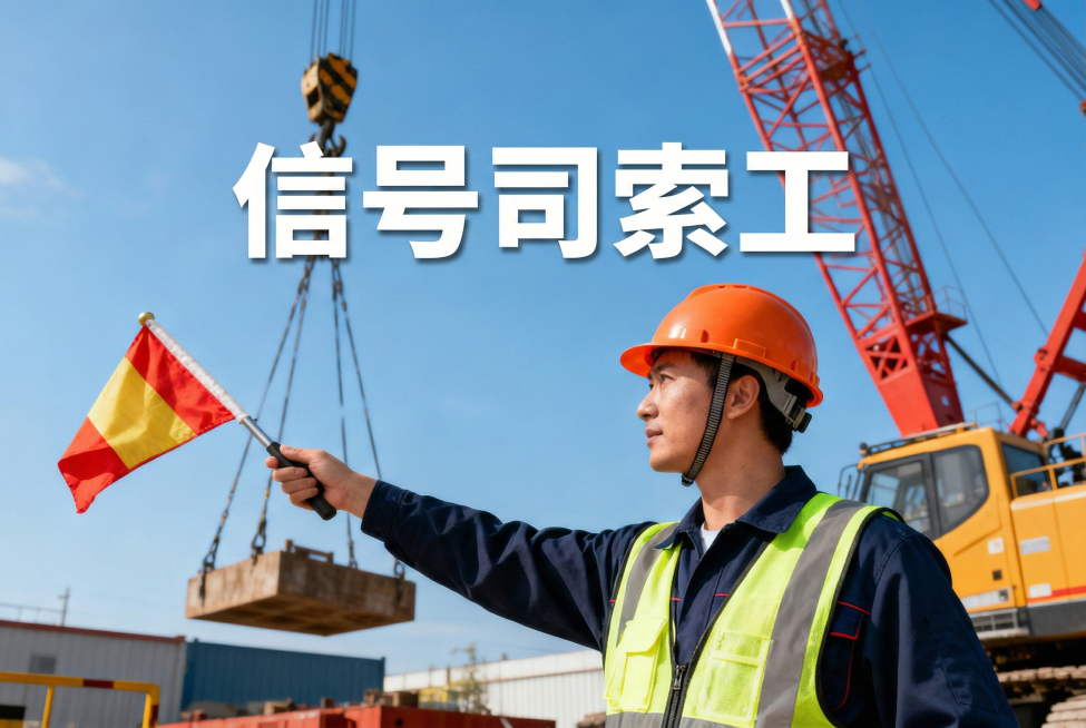 去除图片中的“培训”文字，仅保留“信号司索工”预览效果