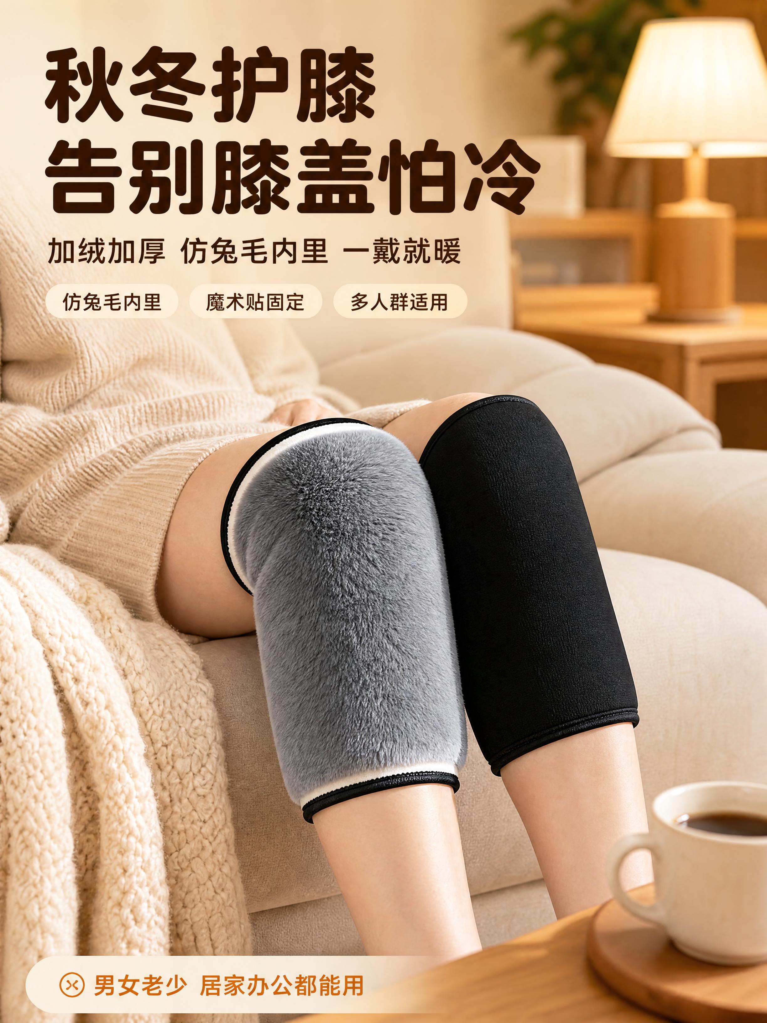 [商品] 使用【图1】套筒款护膝与【图3】护膝穿戴图；保留黑色… - 图片创意预览