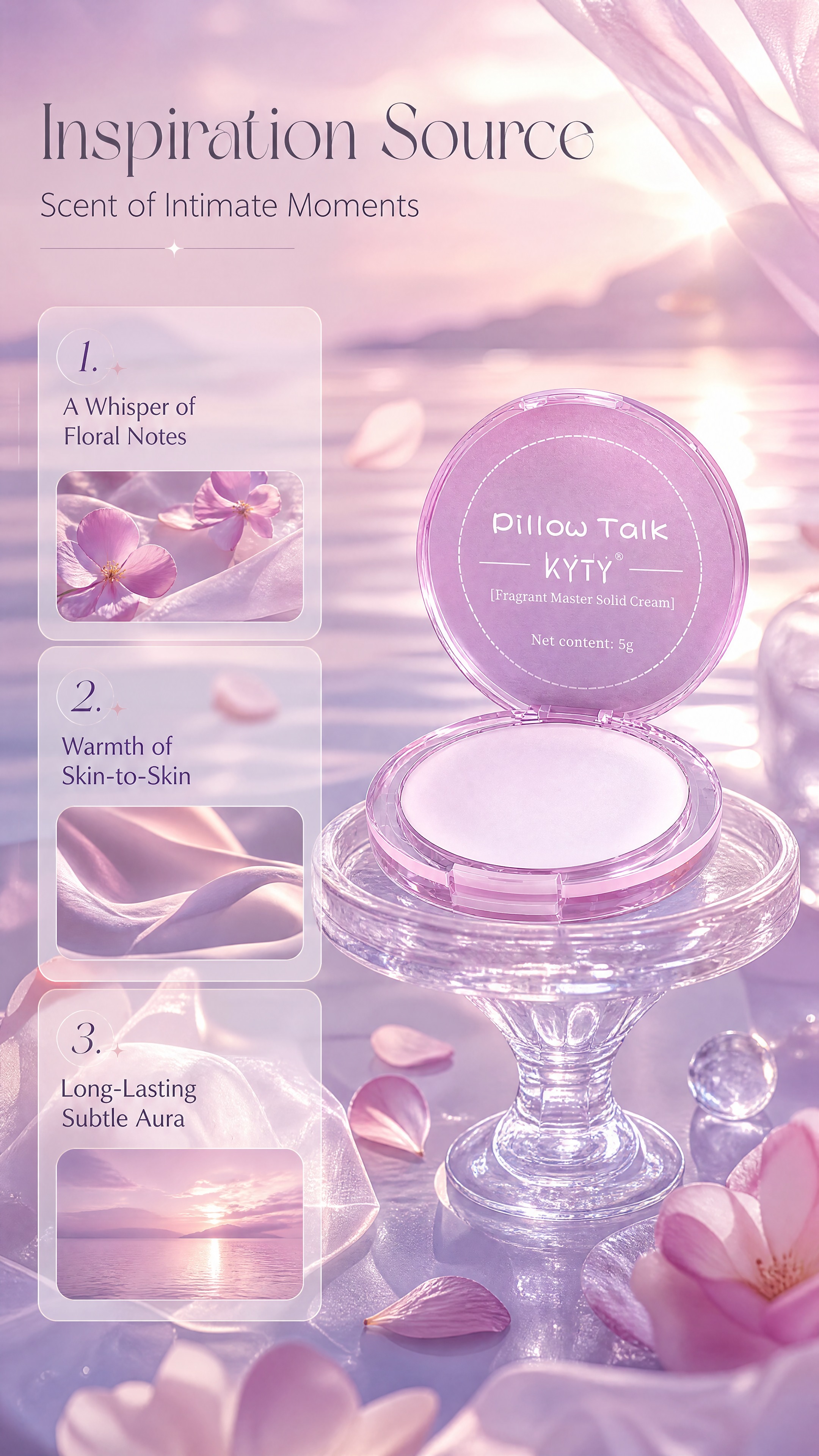 [商品] 使用【图1】Pillow Talk粉紫色款固体香膏；… - 图片创意预览