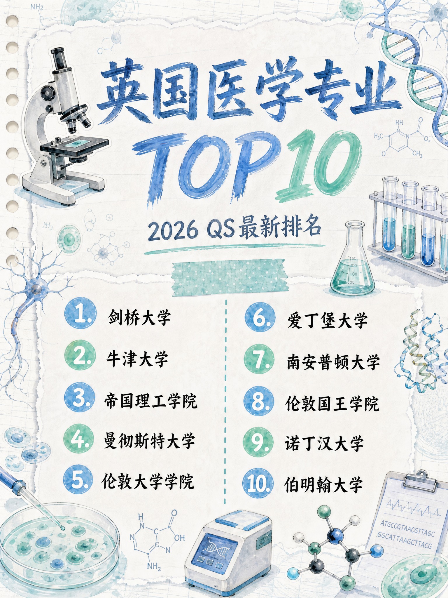 参考图整体版式骨架、撕纸笔记本风格、TOP10两列排名结构完全… - 图片创意预览