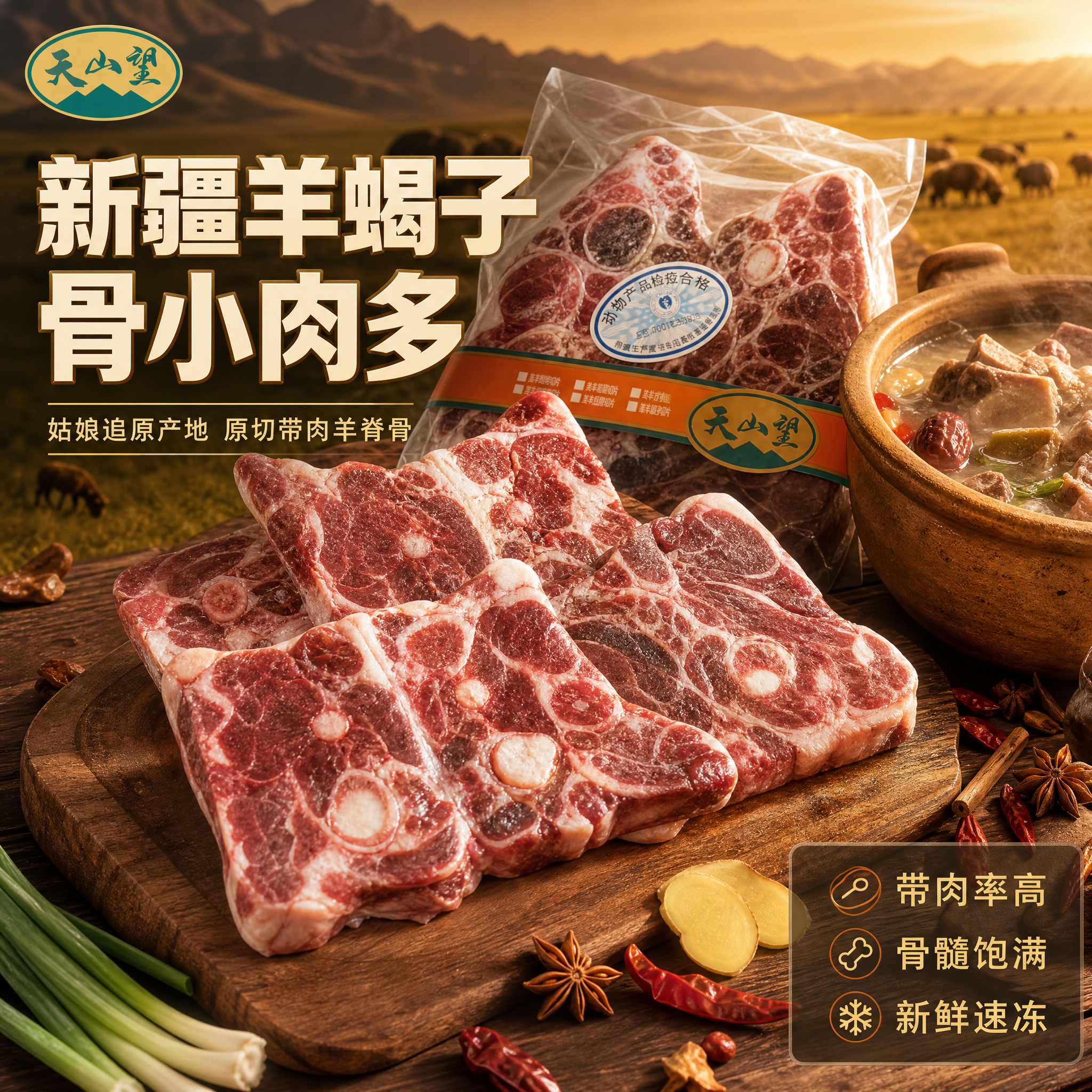 [主图-1] 首图点击率 新疆姑娘追羊蝎子 食欲诱惑主题。 [… - 图片创意预览
