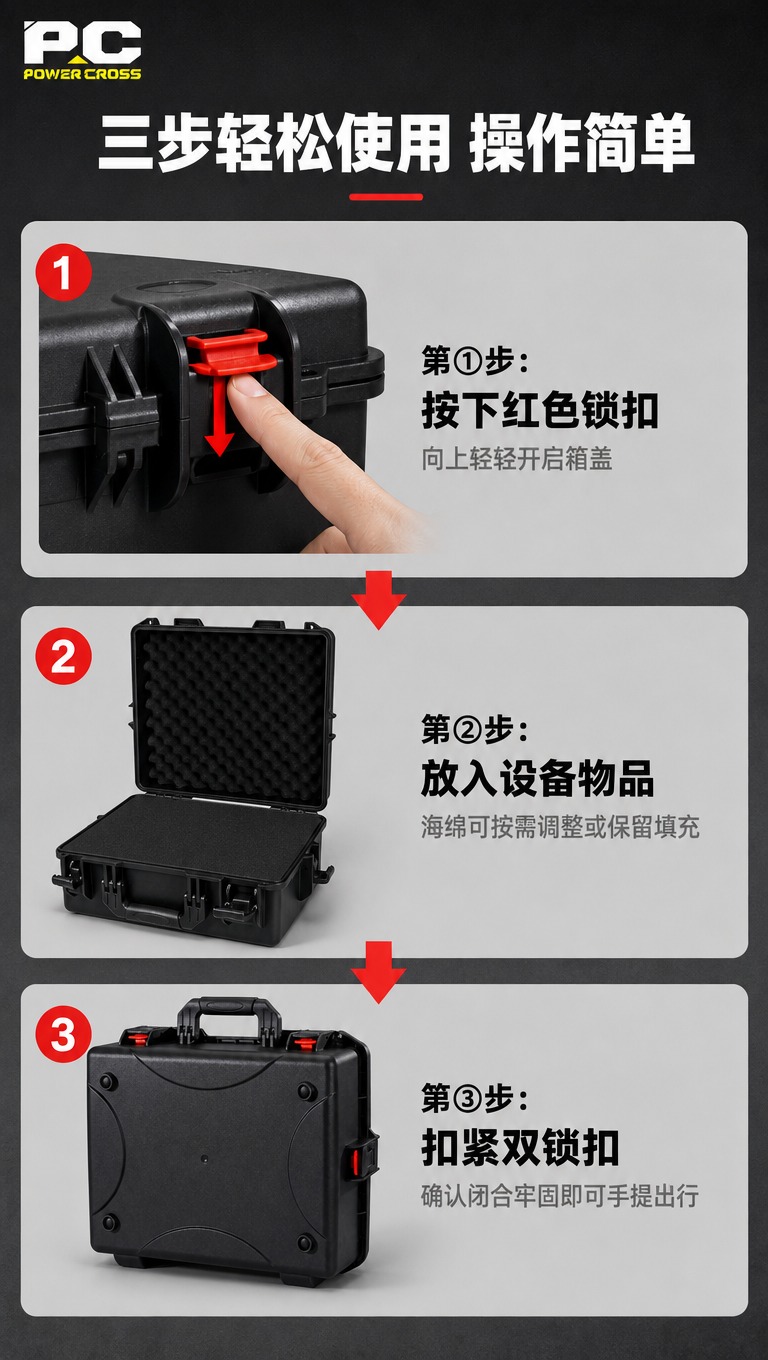 [商品] 使用【图4】红色锁扣背面图（第一步按压锁扣用）、【图… - 图片创意预览