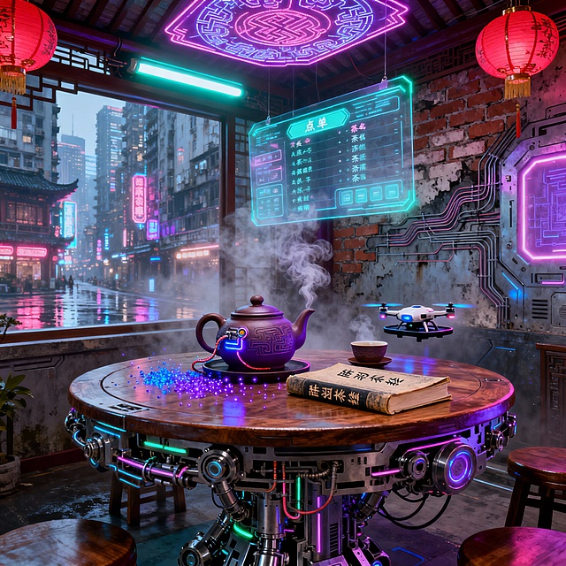 赛博茶馆