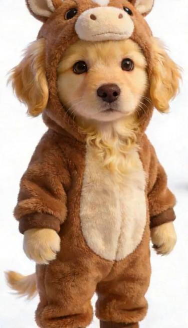 第一人称手持自拍，近景，画面聚焦金毛面部及胸前，镜头轻微晃动模拟手持自拍的真实感，金毛双腿跨坐在电动车上，眼神略带疲惫但专注，目视前方，右手持自拍设备，左手扶住电动车把手。背景是都市早高峰街道，右侧是预览效果