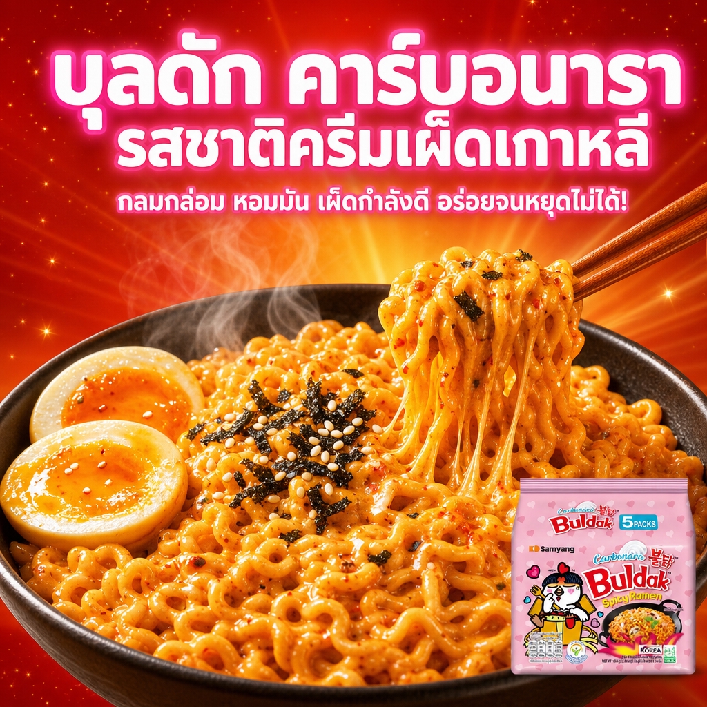 [商品] 使用【图1】Samyang Buldak Carbo… - 图片创意预览