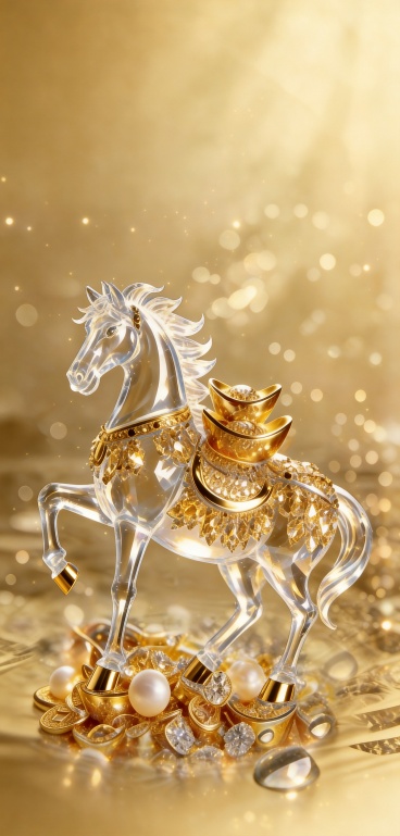 将画面中所有蓝色部分改成金色，生成超高清8K画质的图片预览效果