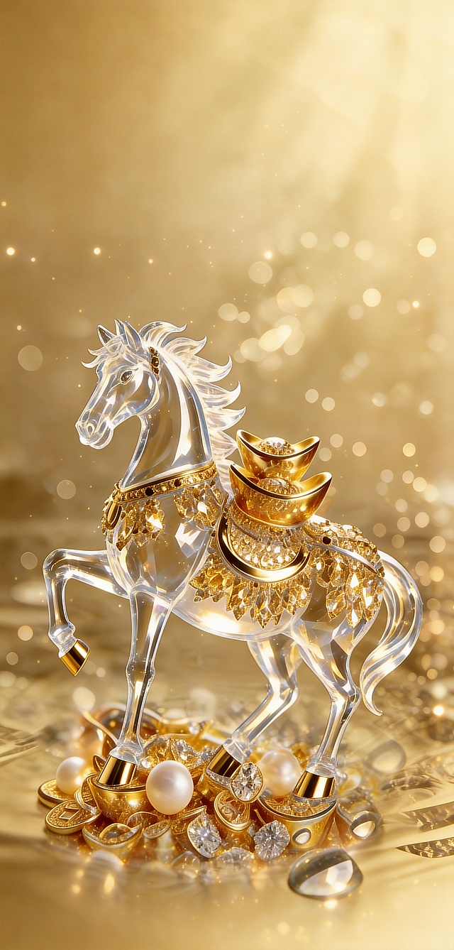 将画面中所有蓝色部分改成金色，生成超高清8K画质的图片