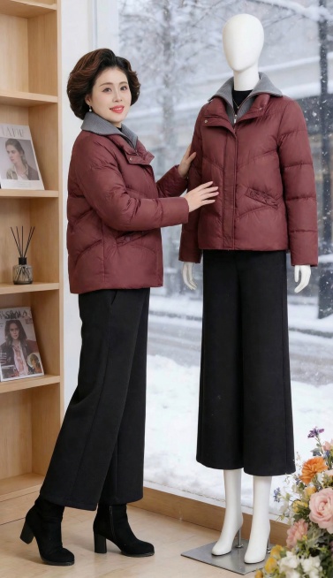 图二的衣服原封不动复制到图一的人物和模特身上，大小与身形匹配，图一的主体不变预览效果
