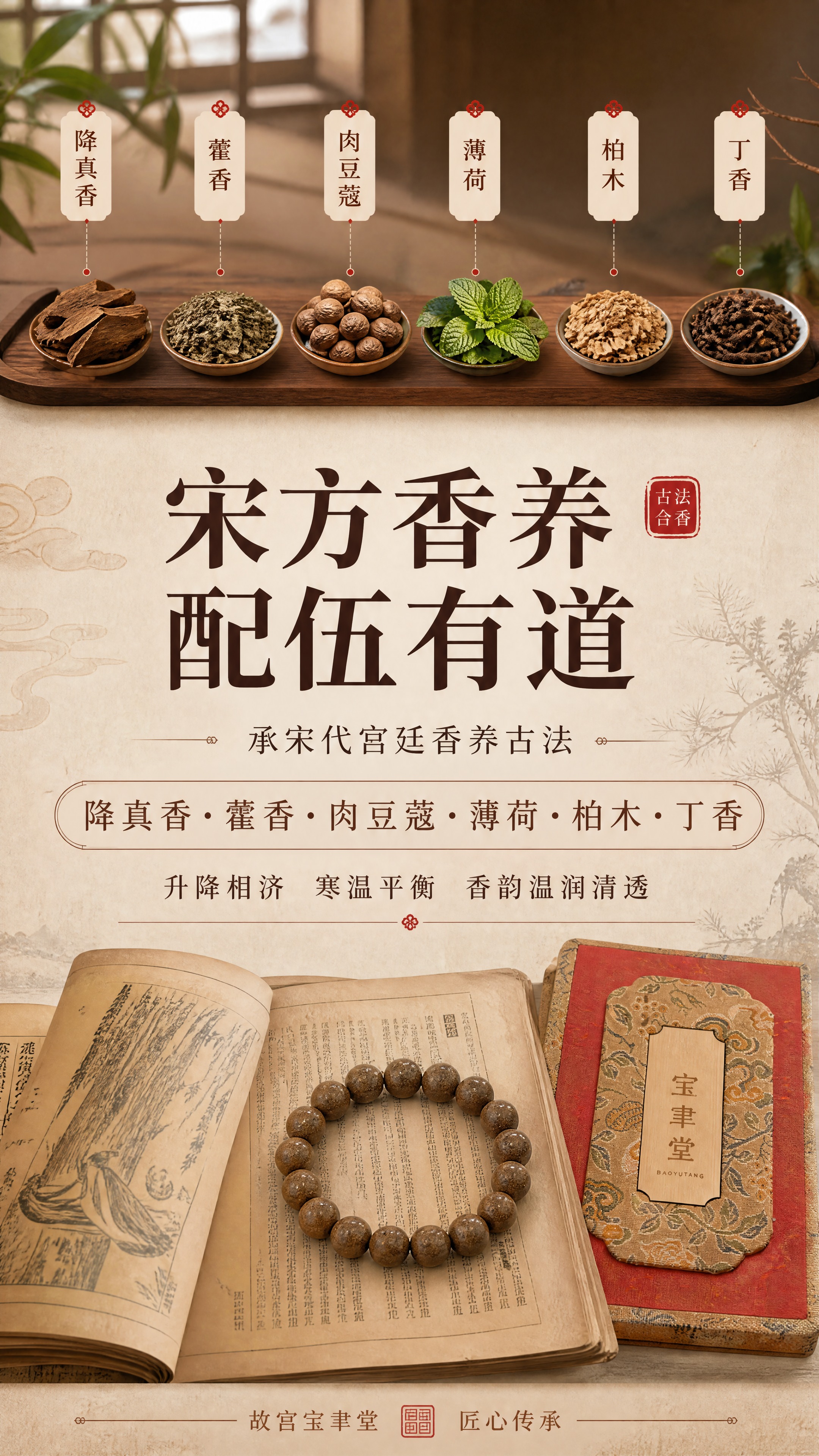 [商品] 使用【图1】降柏逍遥香珠手串；保留棕褐色圆珠形态与合… - 图片创意预览
