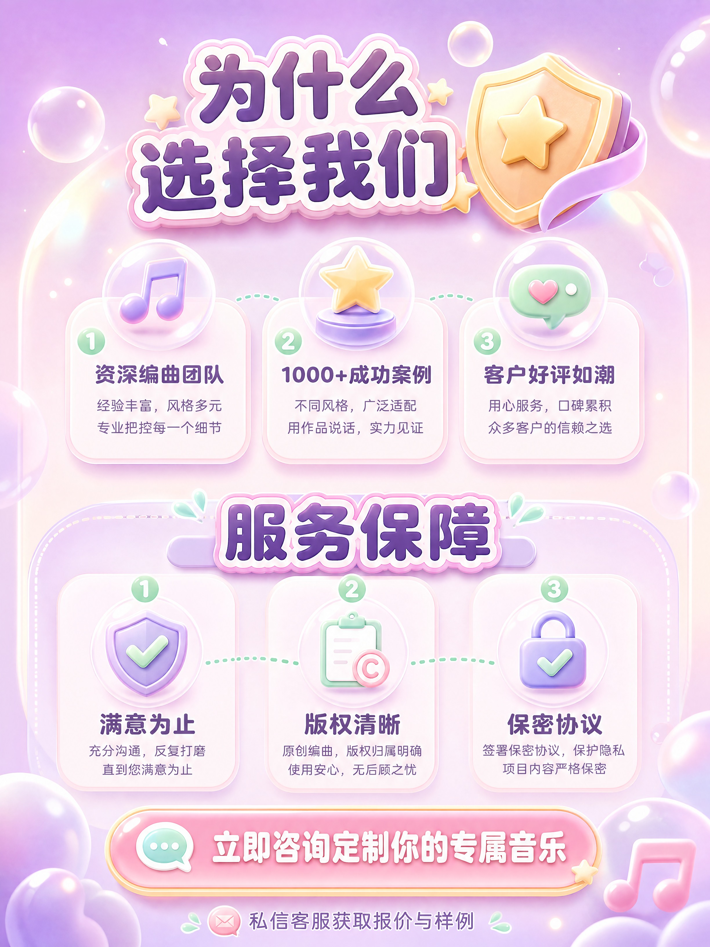 [商品] 编曲定制服务，非课程类音乐制作服务，专业保障让你放心… - 图片创意预览