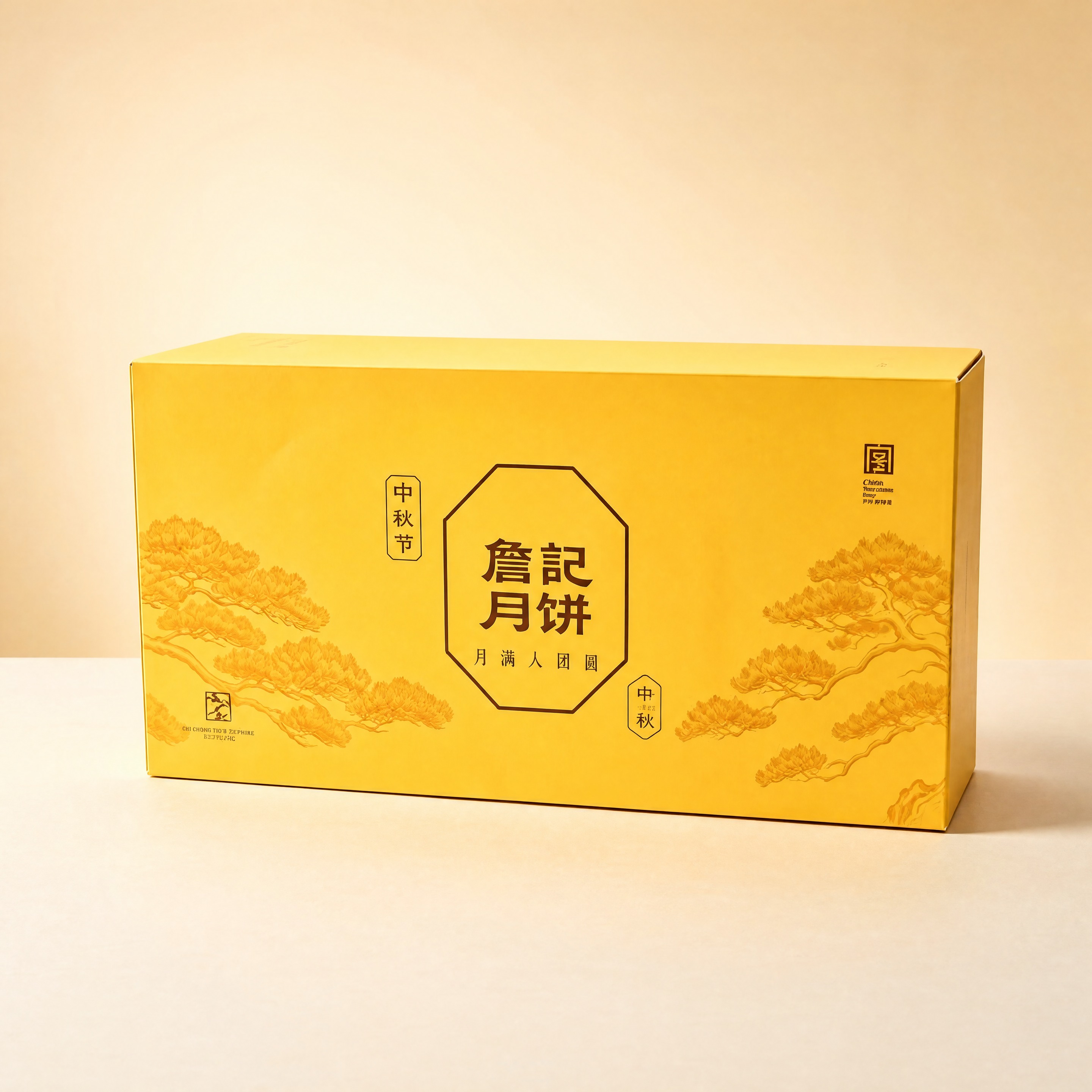 将背景替换为统一的高级纯色背景，暖米杏色渐变背景纸，简洁干净不… - 图片创意预览