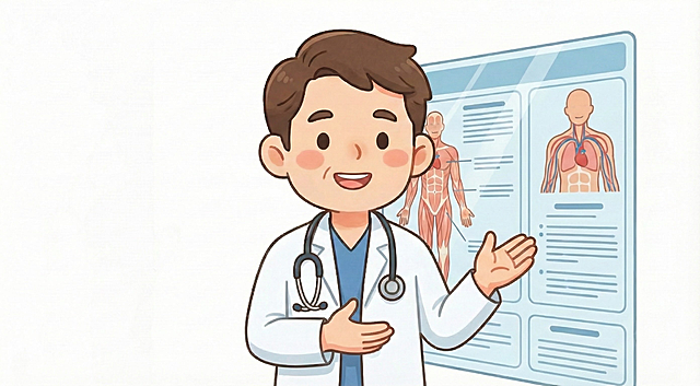 双手打开 正在介绍什么