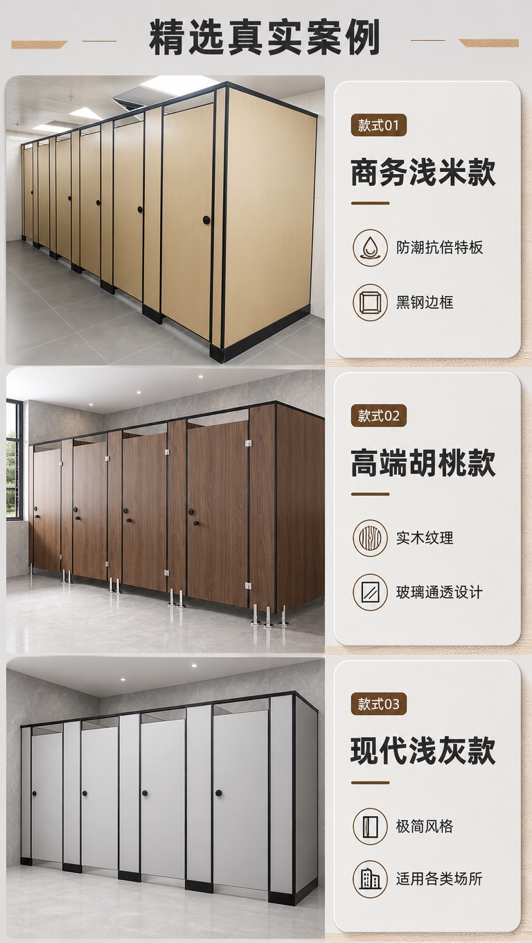 [商品] 使用【图1】【图2】【图7】【图9】公共卫生间隔断板… - 图片创意预览