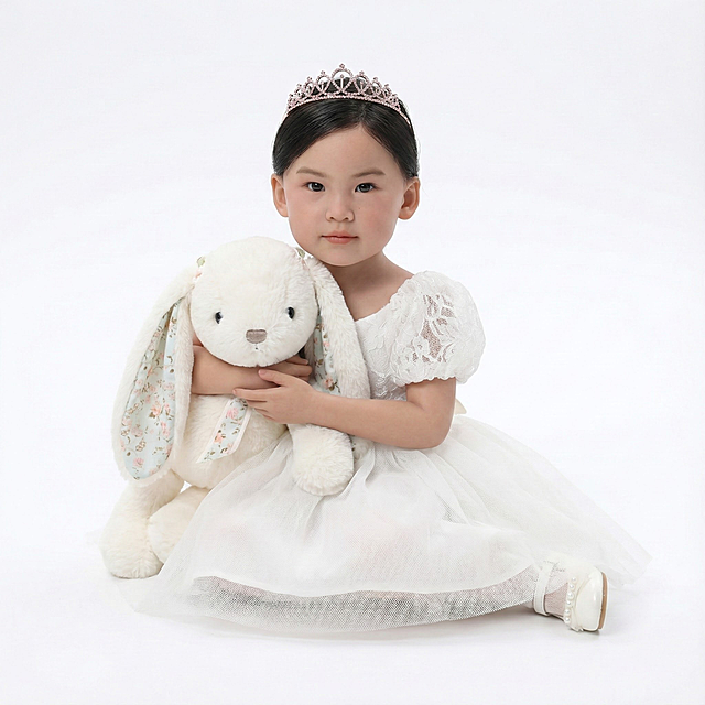 我想做成真人手办 请帮我根据图片生成纯净背景的符合形象逻辑的4向图（正视图 后视图 左视图 右视图）