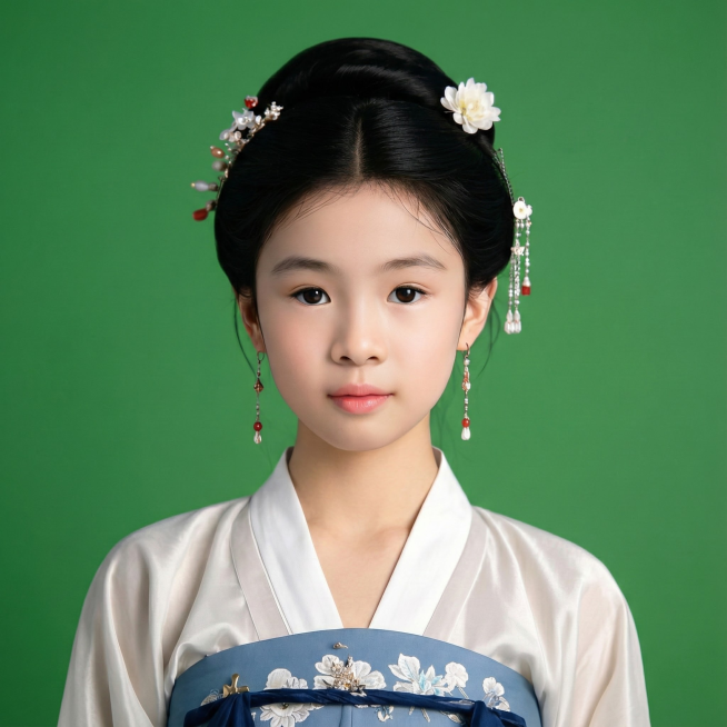 背景改成绿色预览效果