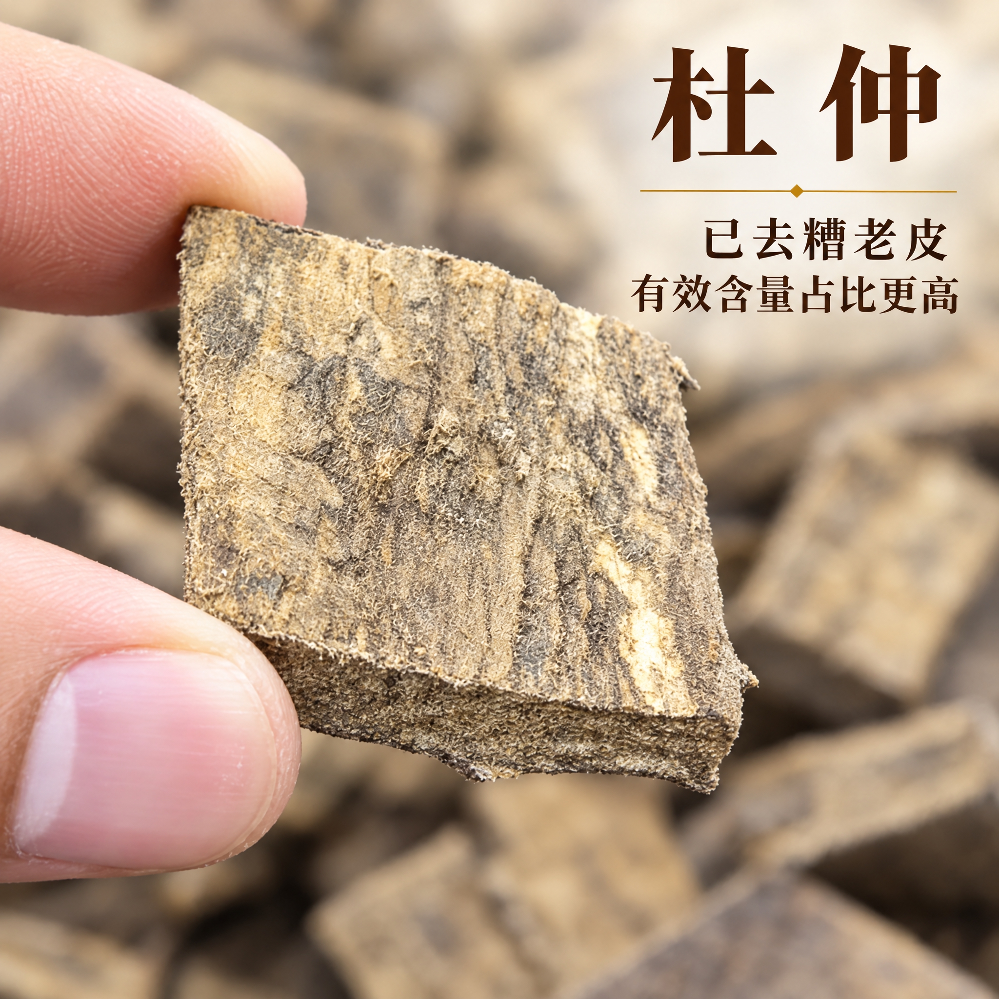 基于上传的杜仲素材进行主图创作，严格使用上传素材，完整保留原图… - 图片创意预览