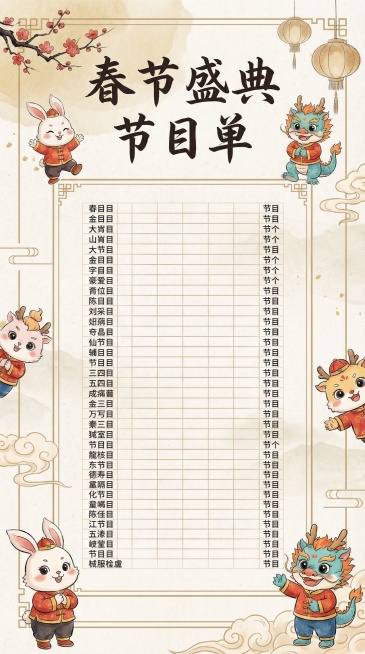 不够精致，要国风高级配色，水墨，淡雅，有吉祥物预览效果