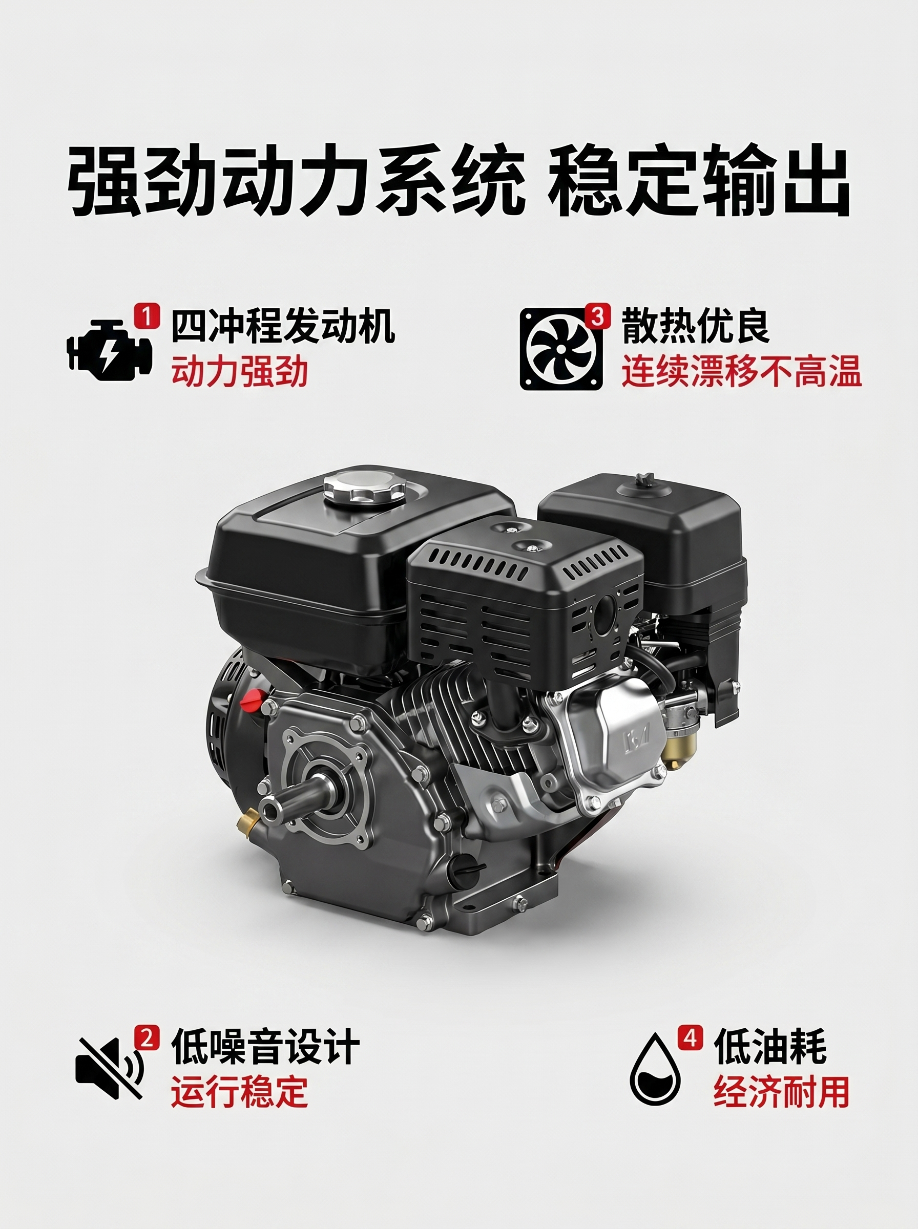 [详情图-2] 核心动力系统展示。 [氛围风格] 技术硬核，专… - 图片创意预览