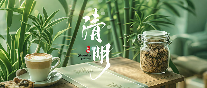 清明节节日祝福通用实景感公众号首图